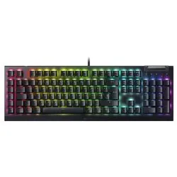 Tastiera computer BLACKWIDOW V4 X Mechanic Yellow Switch Black RZ03 04702400 R3H1 - immagine 1