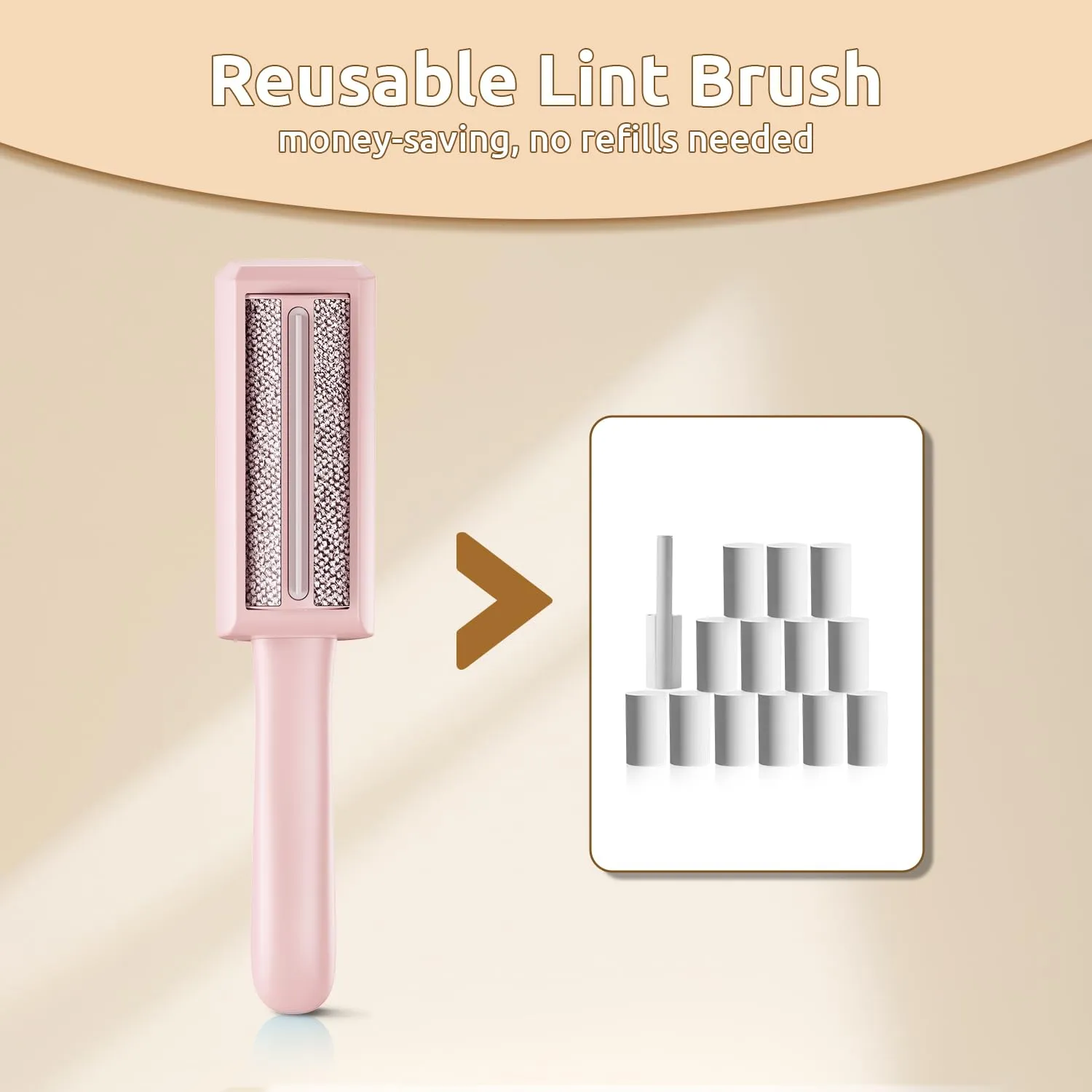 ACE2ACE Spazzola Togli Peli per Vestiti, Rimuovi Peli Animali da Tessuti - immagine 3