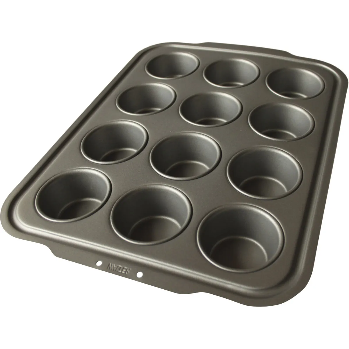 Schneider Stampo per 12 muffin; 90 ml, 37x24.2x6.2 cm (LxLxØ); grigio - immagine 1