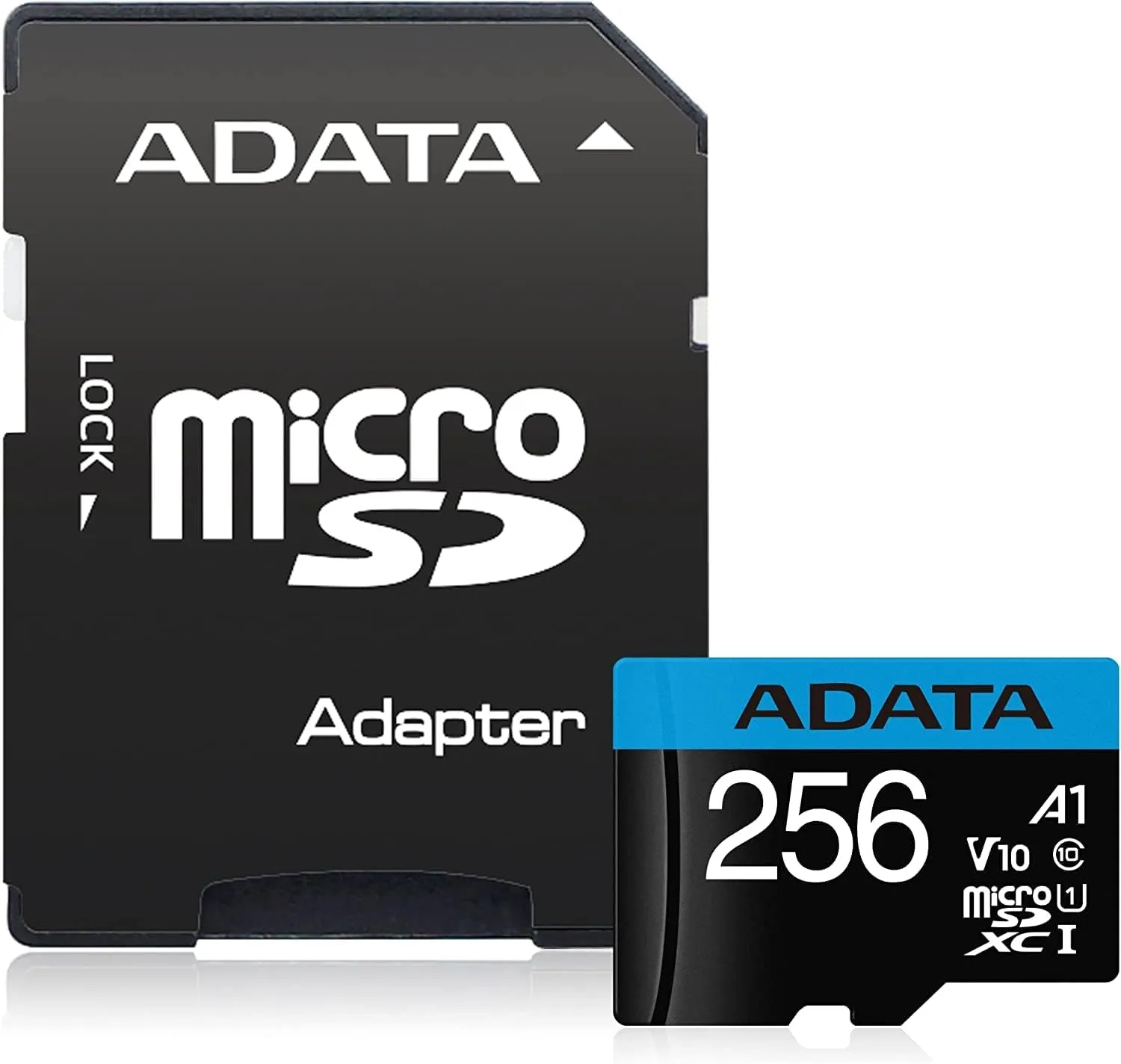 Scheda di memoria microSDXC Adata Premier, 256Gb, Classe 10 / UHS-1 U1, con adattatore AUSDX256GUICL10A1-RA1 - immagine 1