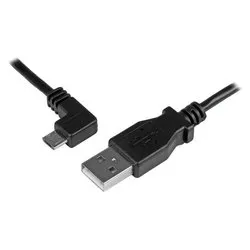 Cavo USB Angolato Black 0,5m USBAUB50CMLA - immagine 1