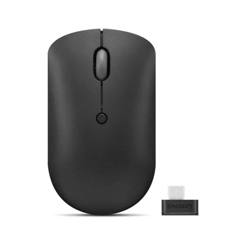 Mouse Lenovo 400 Wireless USB-C 2400DPI Compatto Nero Ambidestro - immagine 1