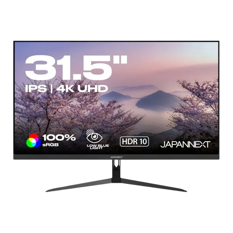JAPANNEXT JN-IPS315UHDR 31,5" LED IPS UltraHD 4K HDR FreeSync - immagine 1