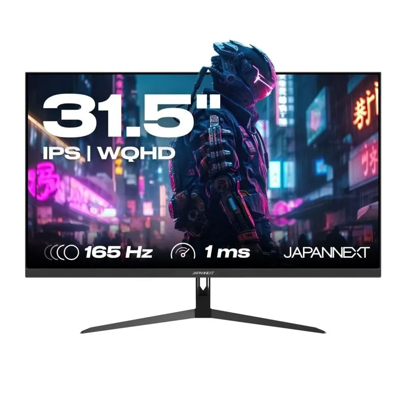 JAPANNEXT JN-IPS3150WQHDR165 31,5" LED IPS QHD 165Hz FreeSync - immagine 1