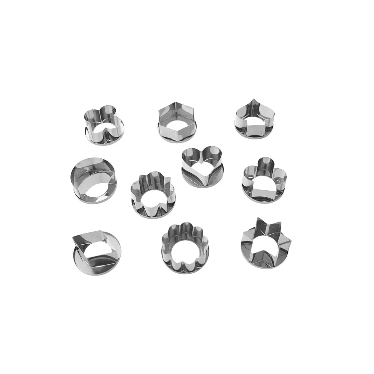Schneider Stampini biscotti Natale; 5 cm (Ø); acciaio inox - immagine 1