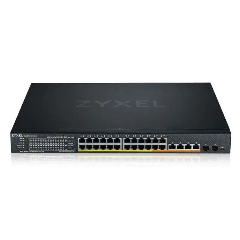 Zyxel XMG1930-30HP Gestito L3 2.5G Ethernet (100/1000/2500) Supporto Power over Ethernet (PoE) 1U Nero - immagine 1