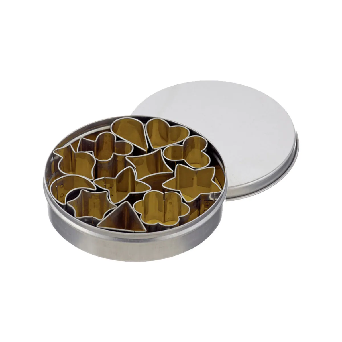 Schneider Set di formine decorative forme miste; 2 cm (H); acciaio inox - immagine 1