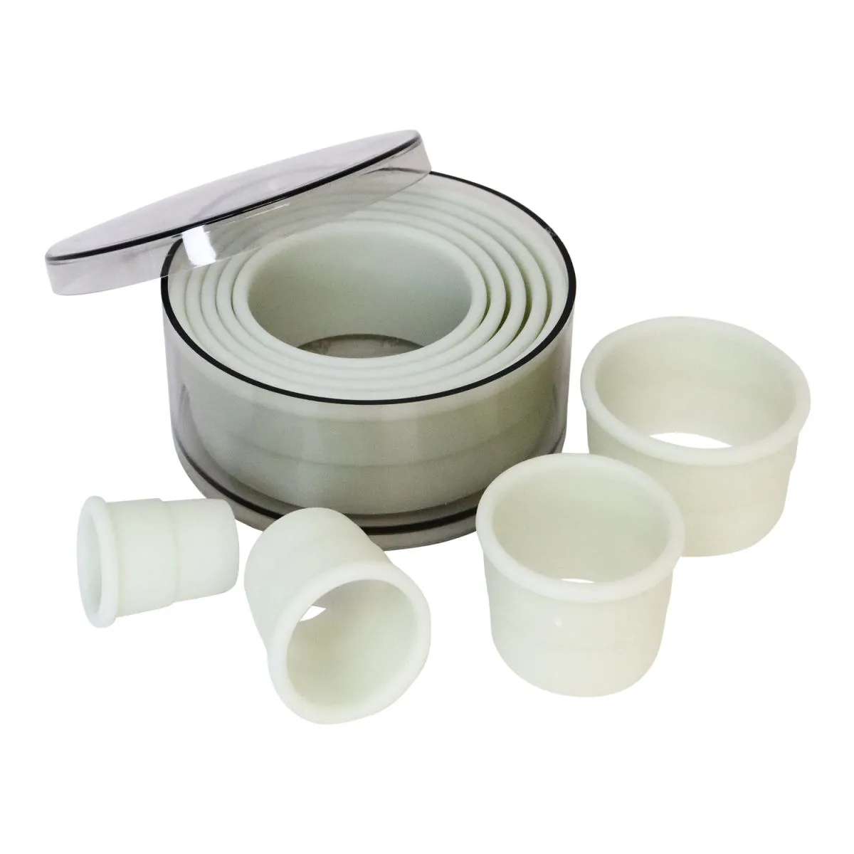 Schneider Set di formine rotonde; bianco - immagine 1