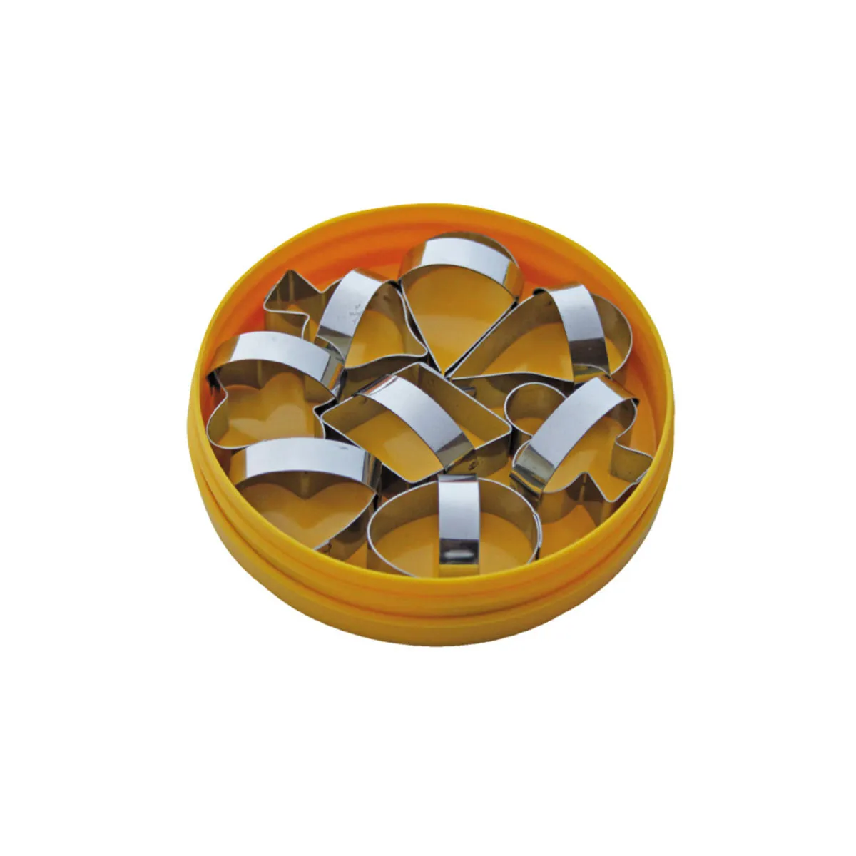 Schneider Set di stampini da cucina con motivi di carte da gioco; 2 cm (H); acciaio inox - immagine 1