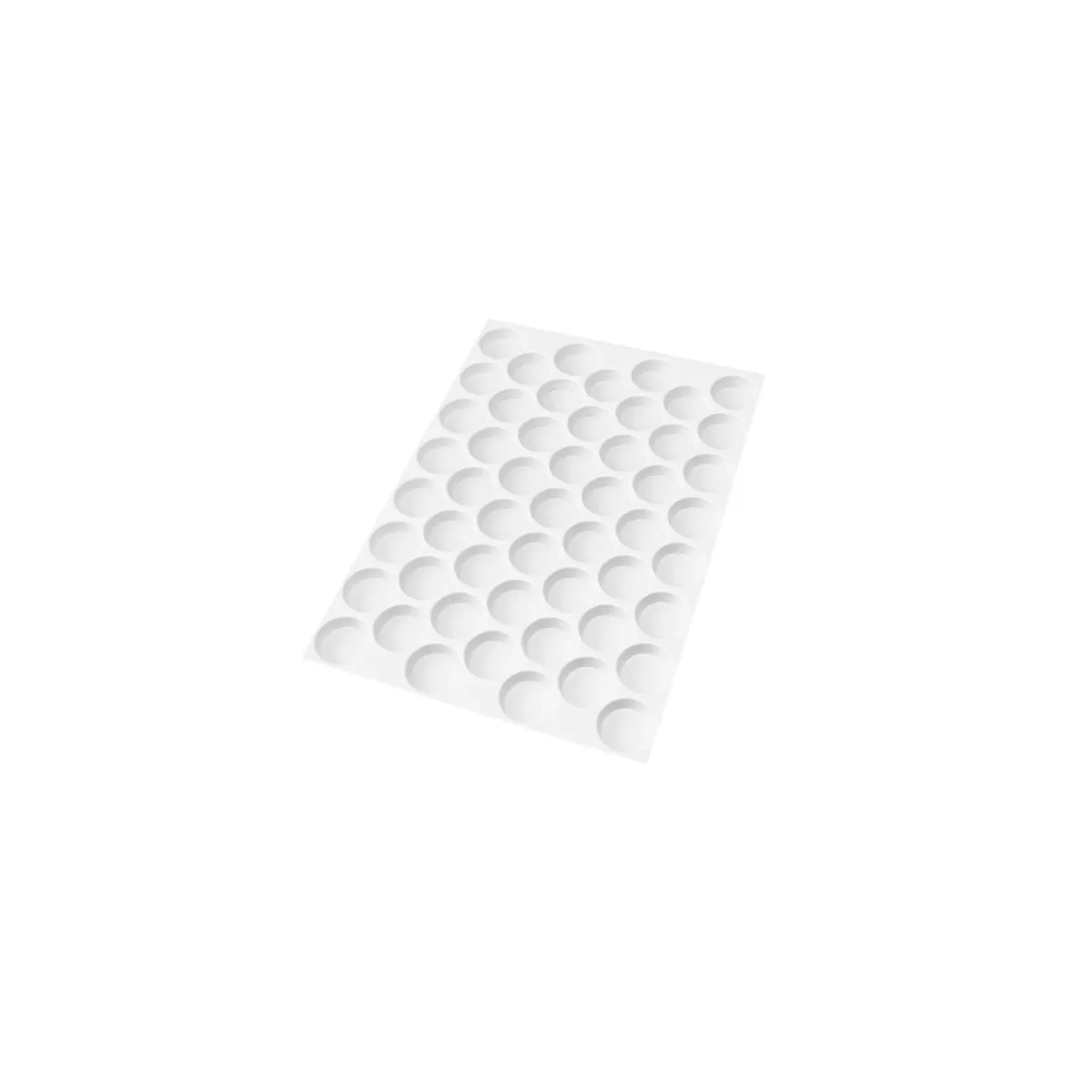 Schneider Placca pasta frolla rotondo, liscio; 58x39x5.3 cm (LxLxØ); bianco - immagine 1