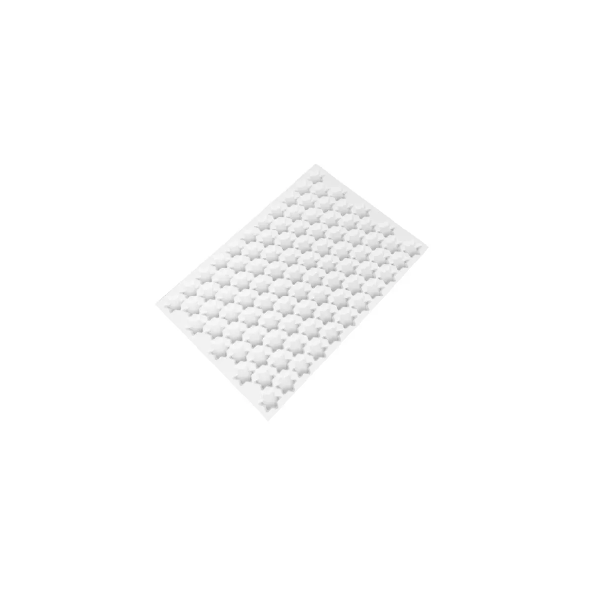Schneider Placca per pasta frolla a forma di stella; 58x39x3.5 cm (LxLxØ); bianco - immagine 1