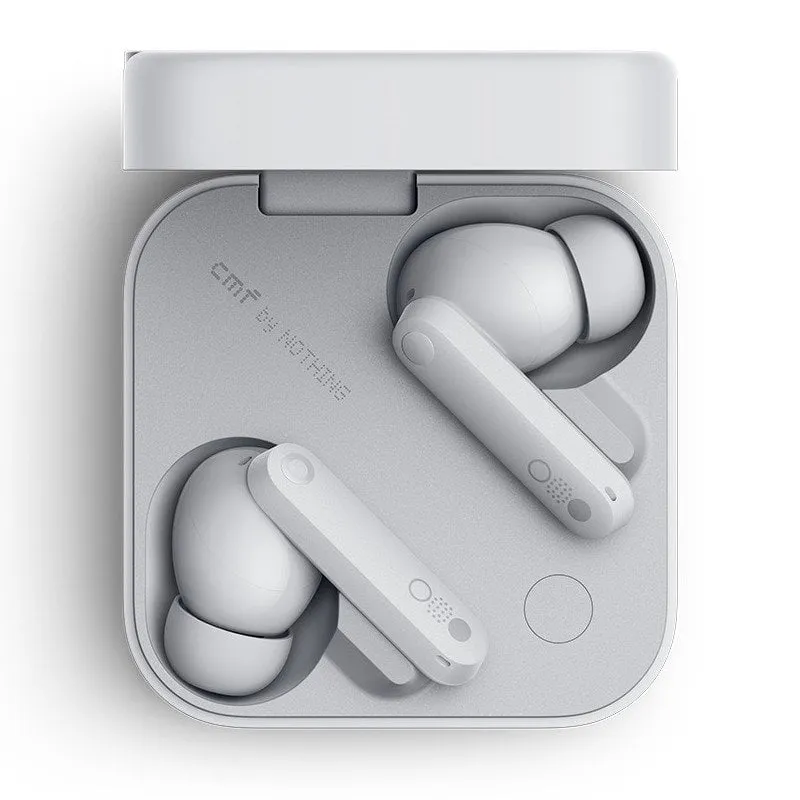 Niente CMF Buds Pro 2 Cuffie Bluetooth con cancellazione attiva del rumore 50dB Grigio chiaro - immagine 1