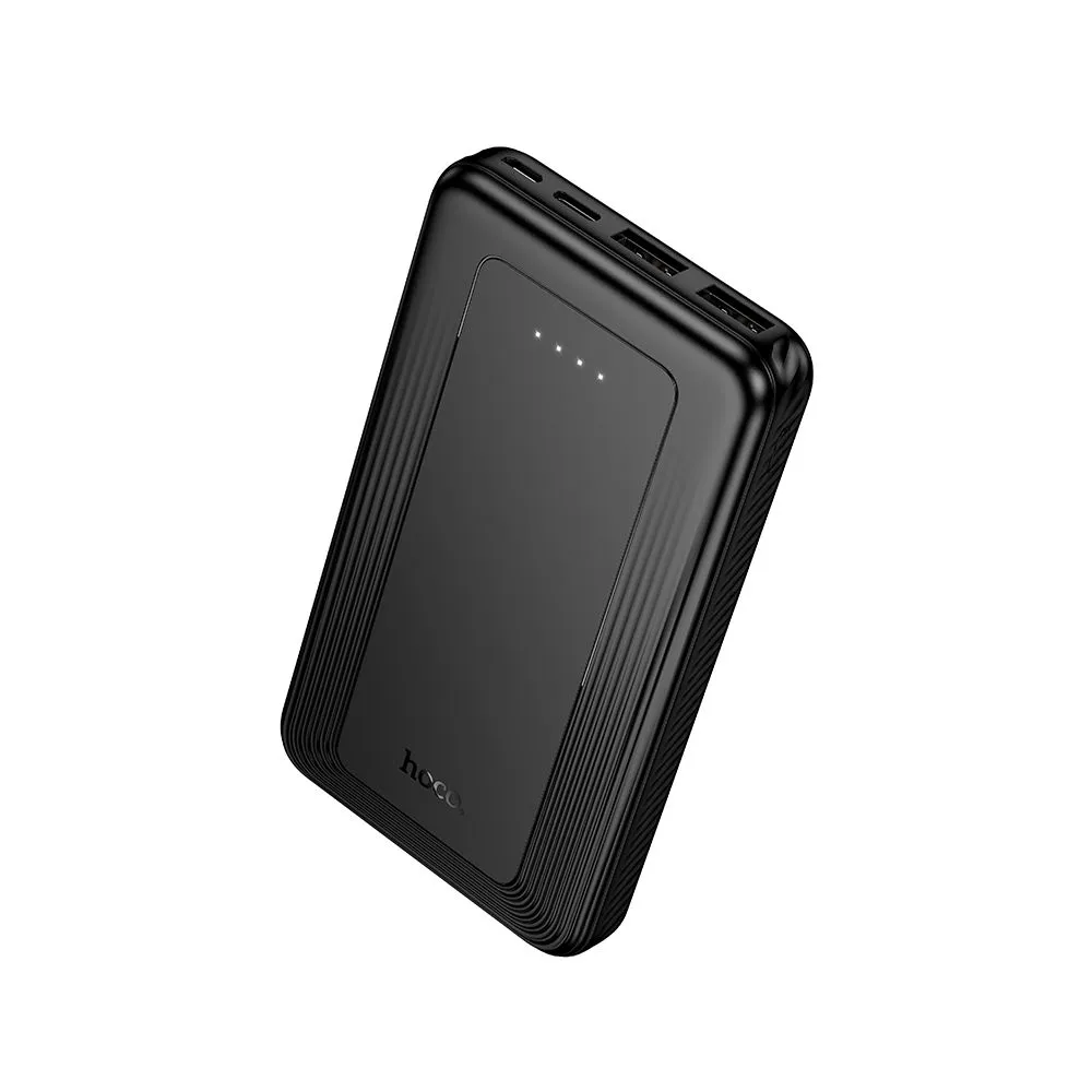 Batteria Esterna HOCO J165A, 10000mAh, 10W, 2 x USB-A, Nera - immagine 1