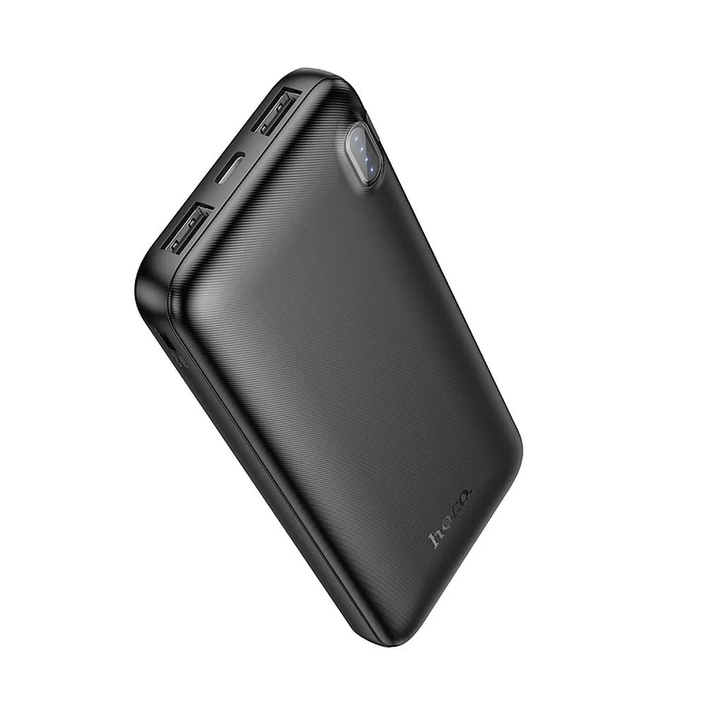 Batteria Esterna HOCO J128, 10000mAh, 10W, 2 x USB-A, Nera - immagine 1