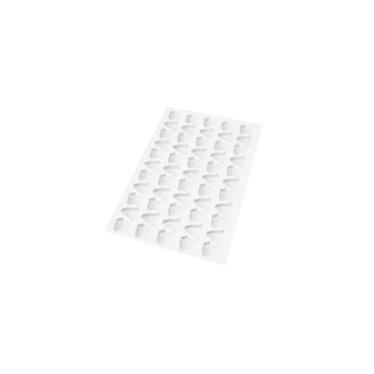 Schneider Placca pasta frolla a forma di campana; 58x39x6 cm (LxLxØ); bianco - immagine 1