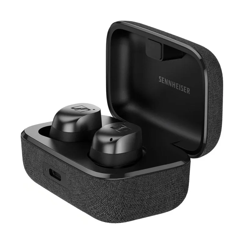 Cuffie Bluetooth Sennheiser Momentum True Wireless 4 con cancellazione del rumore nero grafite - immagine 1