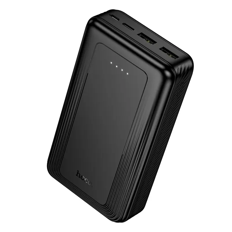 Batteria Esterna HOCO J165A, 20000mAh, 10W, 2 x USB-A, Nera - immagine 1