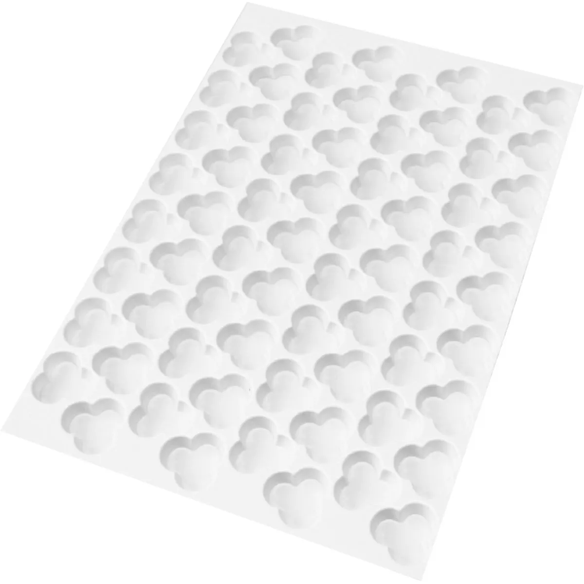 Schneider Placca pasta frolla Trifoglio; 58x39x4.8 cm (LxLxØ); bianco - immagine 1