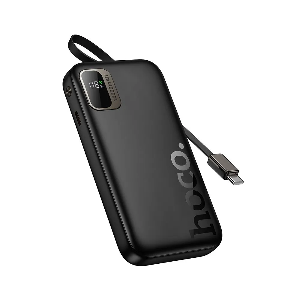 Batteria Esterna HOCO Q51, 10000mAh, 20W, PD, 2 x USB-C, Nera - immagine 1