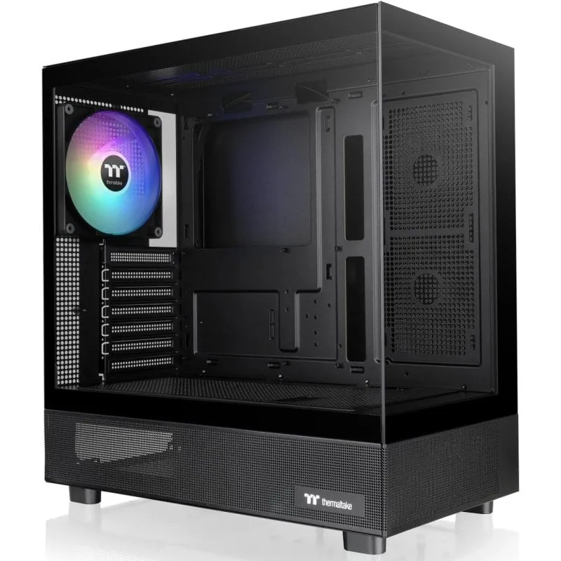 Custodia Thermaltake View 270 Tg Black Atx 2xUSB 3.2 senza alimentatore nero - immagine 1