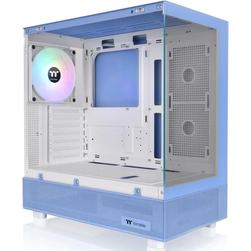 Thermaltake View 270 Tg Hydrangea Argb Atx 2xUSB 3.2 Box Senza Sorgente Blu - immagine 1