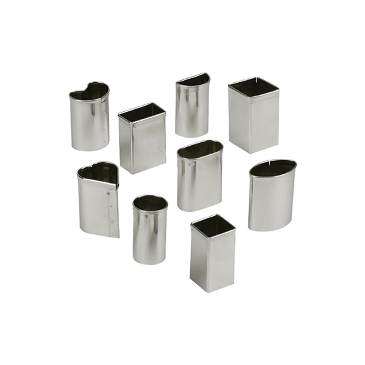 Schneider Set di formine per petit four; acciaio inox - immagine 1