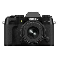 Fotocamera mirrorless 40,2Mpx APS C X T50 Kit 16 50mm F2.8 4.8 R LM WR Black 4179498 - immagine 1