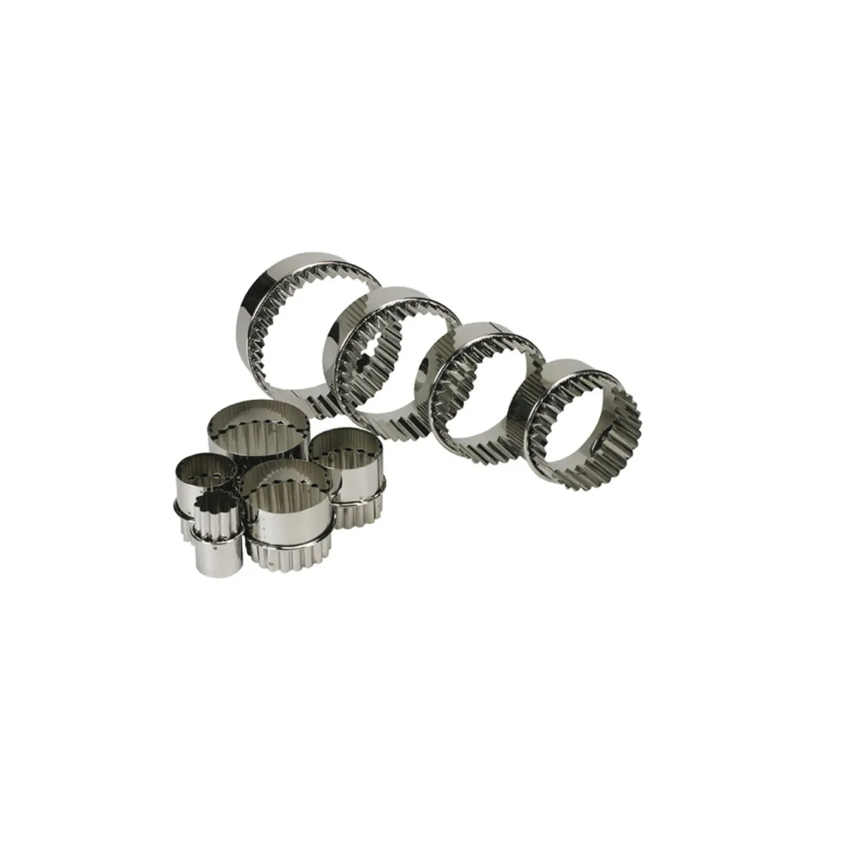 Schneider Set di stampini doppi; 3 cm (H); acciaio inox - immagine 1