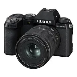 Fotocamera mirrorless 26,1Mpx APS C X S20 Kit 16 50mm F2.8 4.8 R LM WR Black - immagine 1