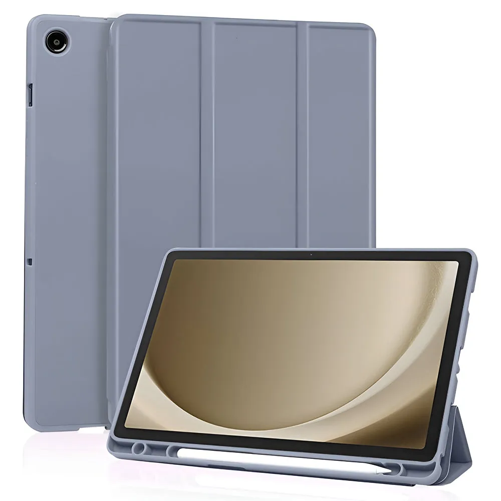 Custodia per Samsung Galaxy Tab A11+ / Tab A9+, Techsuit, Flex Trifold, Viola - immagine 1