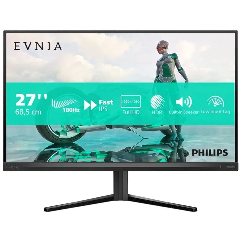 Philips Evnia 27M2N3200S/00 27" LED Fast IPS FullHD 180Hz 1ms FreeSync Premium - immagine 1