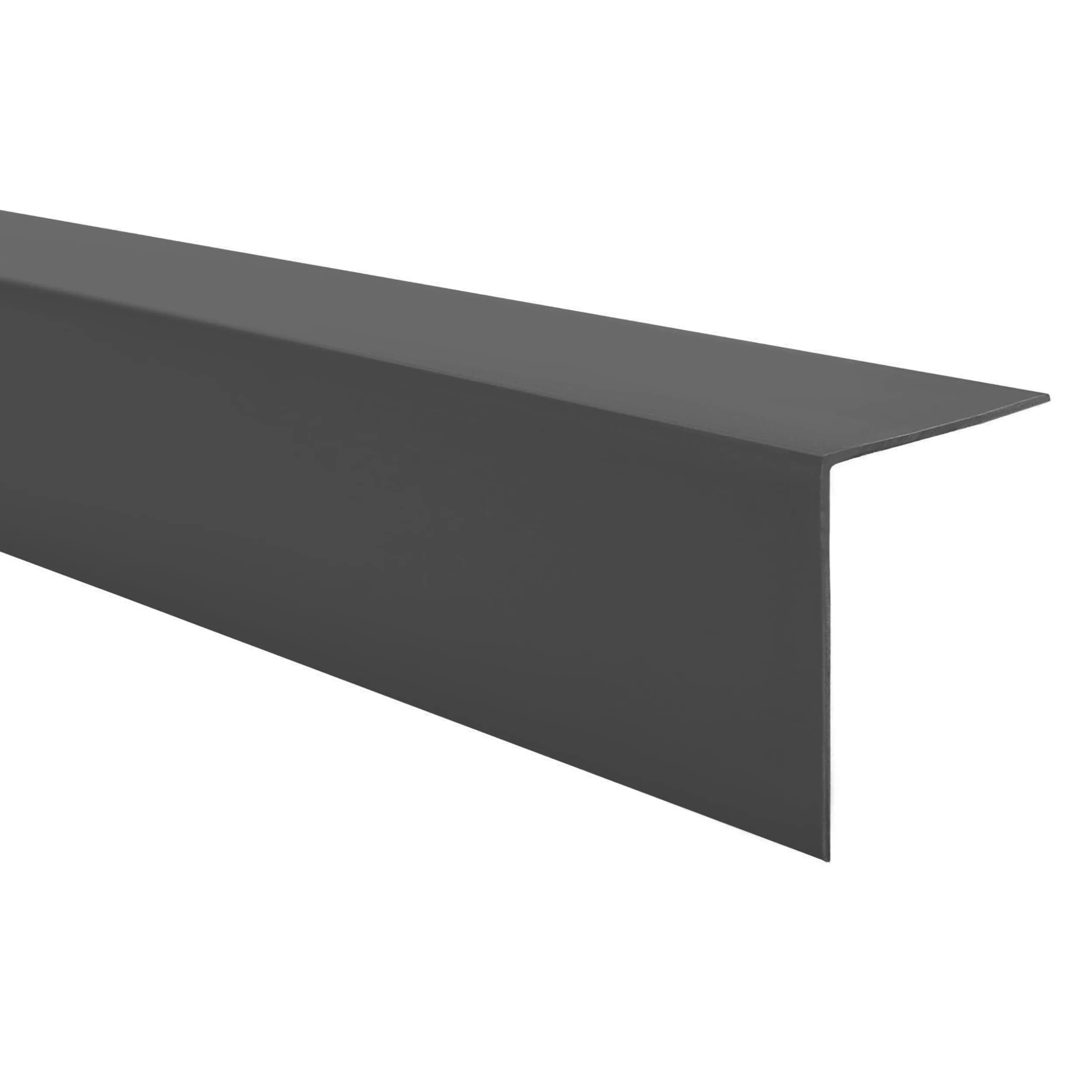 Quest Profilo Angolare PVC 40x40 mm Senza Forare - Grigio scuro, 150 cm - immagine 1
