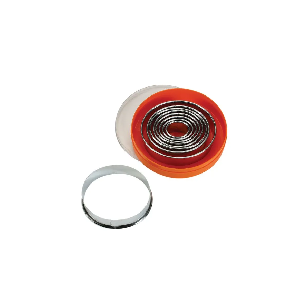 Schneider Set di formine ovali liscie 9 pz; 3 cm (H); acciaio inox - immagine 1