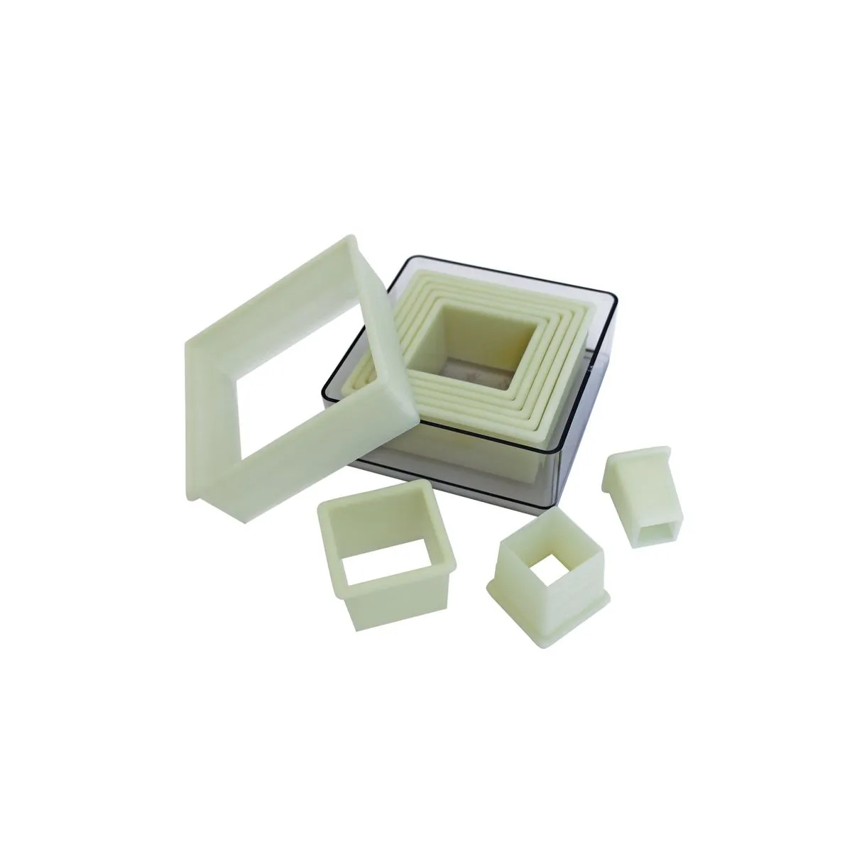 Schneider Set di stampini quadrati; bianco - immagine 1