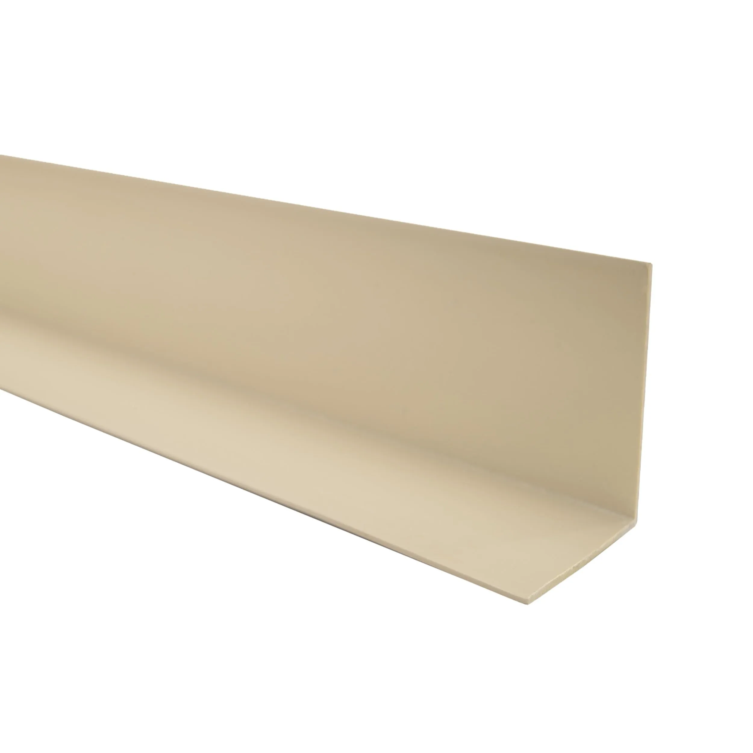 Quest Profilo Angolare PVC 15x15 mm Senza Forare - Beige, 150 cm - immagine 2
