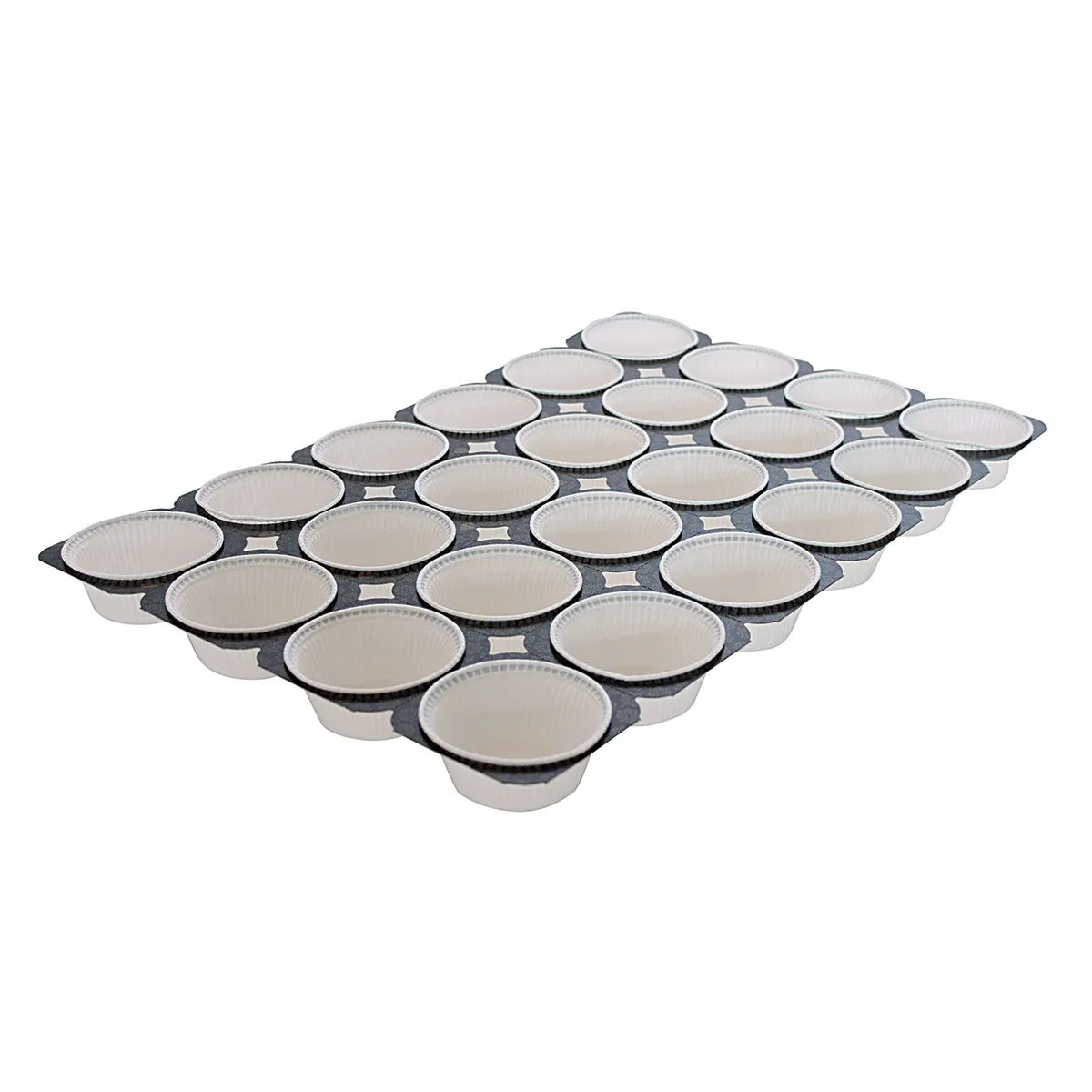 125x Schneider Set di stampi per muffin; 50.5x33.8 cm (LxL); bianco; 125 pz. / Pacco - immagine 1