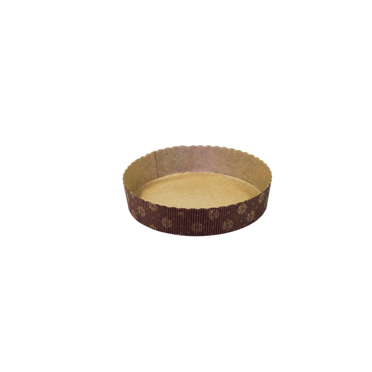 600x Schneider Teglia da forno rotonda; 15.5x15.5x15.5x3.5 cm (LxLxØxH); marrone; 600 pz. / Pacco - immagine 1