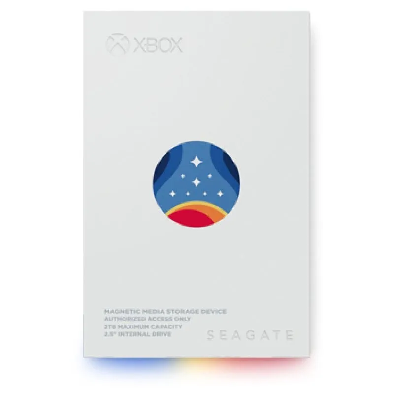 Seagate Game Drive Starfield SE HDD disco rigido esterno 2 TB Bianco - immagine 1