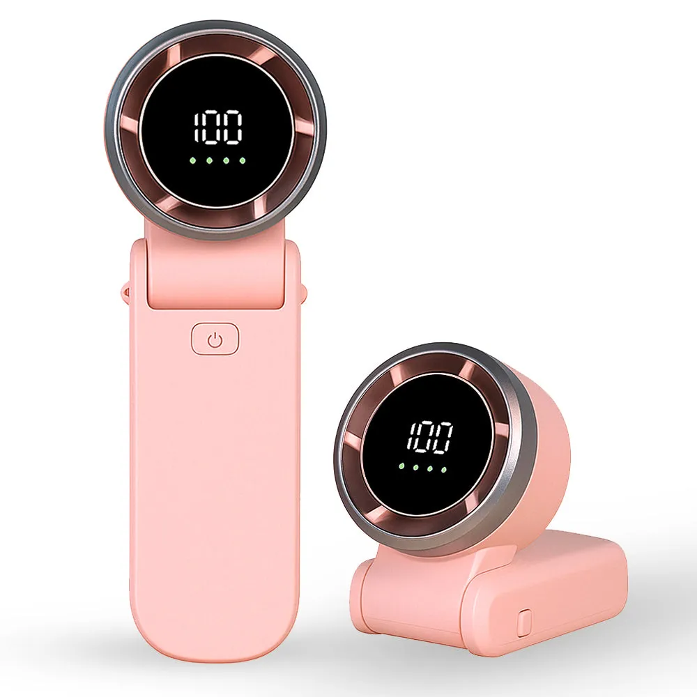 Ventilatore Portatile Techsuit A9, Rosa - immagine 1