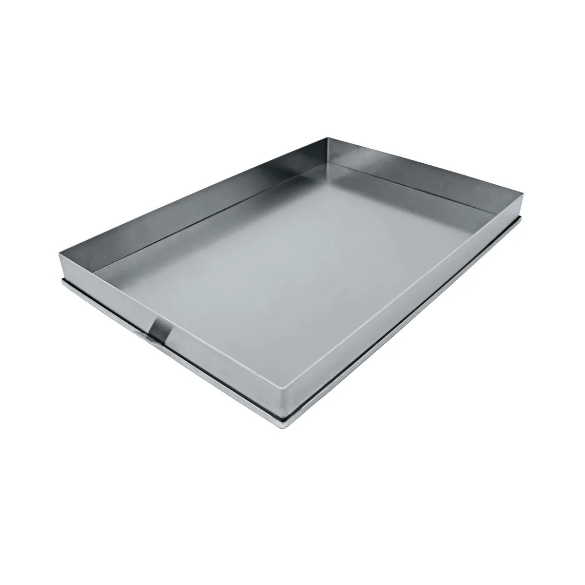 Schneider Teglia per torte in alluminio; 58x40x5 cm (LxLxH); argento - immagine 1