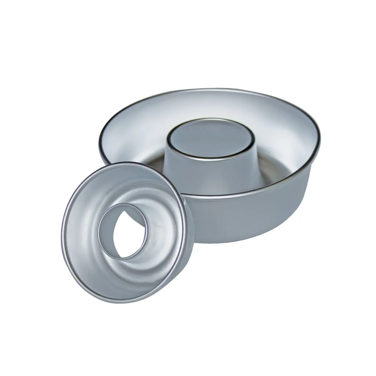 Schneider Stampo per ciambella; 26x8.5 cm (ØxH); argento; conica - immagine 1