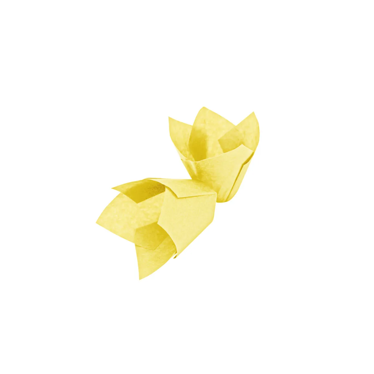 1000x Schneider Stampo per muffin Tulipano giallo; 5x5.5 cm (ØxH); giallo; 1000 pz. / Pacco - immagine 1