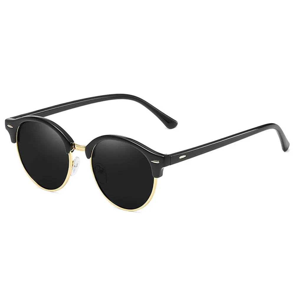 Occhiali da Sole Uomo Techsuit 66612, Polarizzati, Protezione UV, Neri - immagine 1