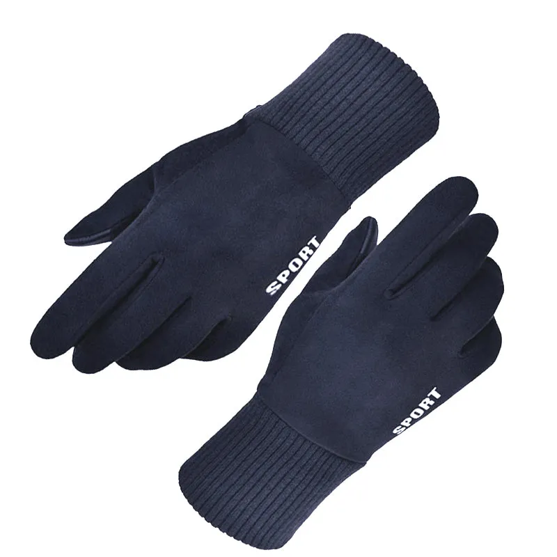 Guanti Invernali Tattici Unisex Techsuit ST0009, Taglia Universale, Blu - immagine 1