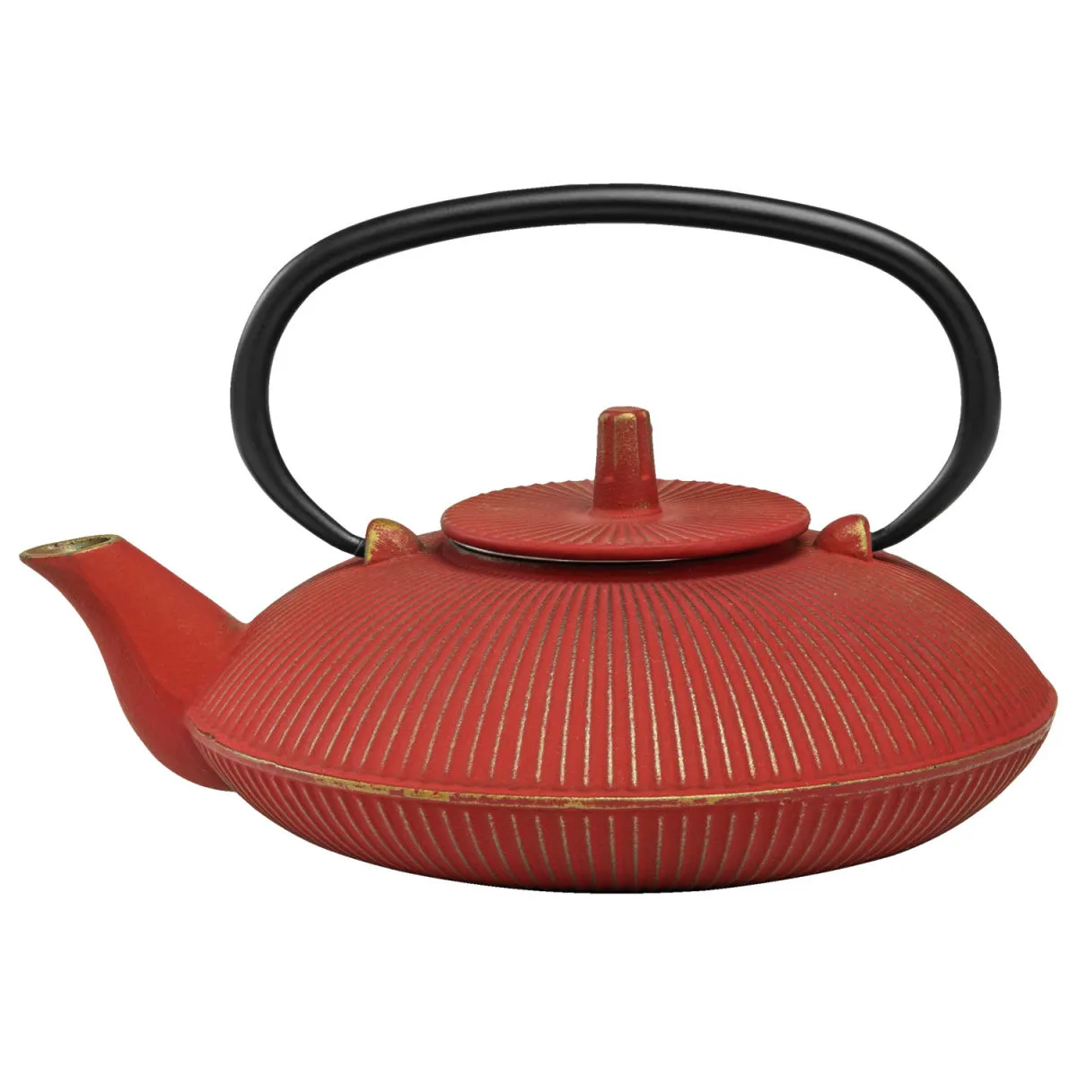 VEGA Teiera Ming; 750 ml, 17.5x8.5 cm (ØxH); rosso/oro; rotonda - immagine 1