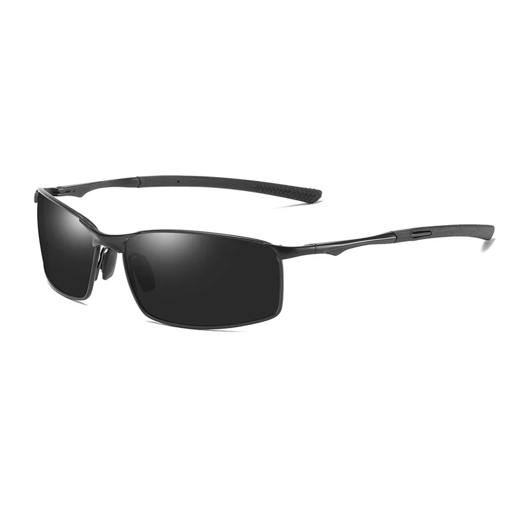 Occhiali da Sole Uomo Techsuit 559, Polarizzati, Protezione UV, Neri - immagine 1