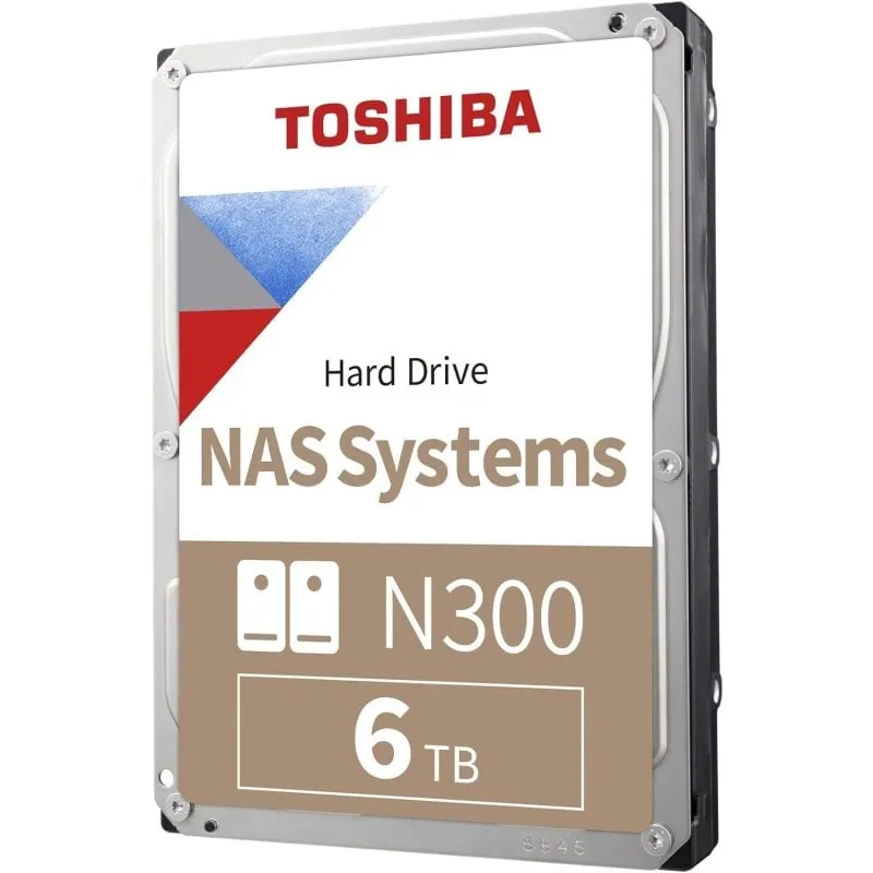 Toshiba N300 3.5" 6TB SATA 3 - immagine 1