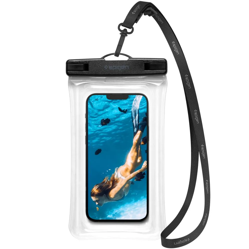Custodia Universale Waterproof per Telefono max. 6,9 pollici, Spigen, A610, Trasparente AMP04530 - immagine 1