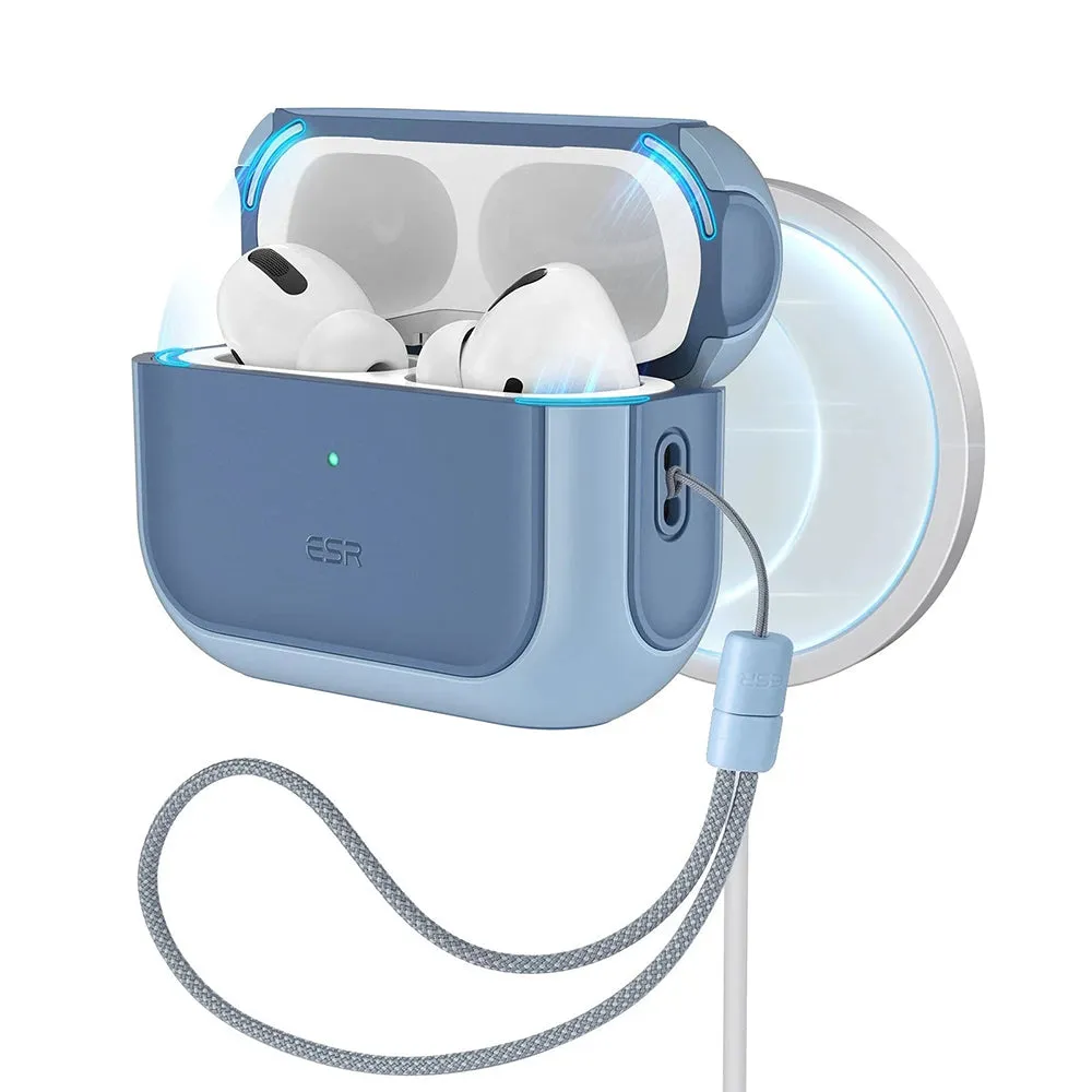 Custodia ESR Orbit Hybrid per Apple AirPods Pro 3, Blu - immagine 1