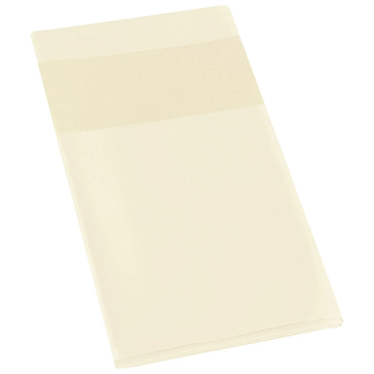 6x PULSIVA Tovaglioli in stoffa Flair; 50x50 cm (LxL); champagne beige; 6 pz. / Pacco - immagine 1